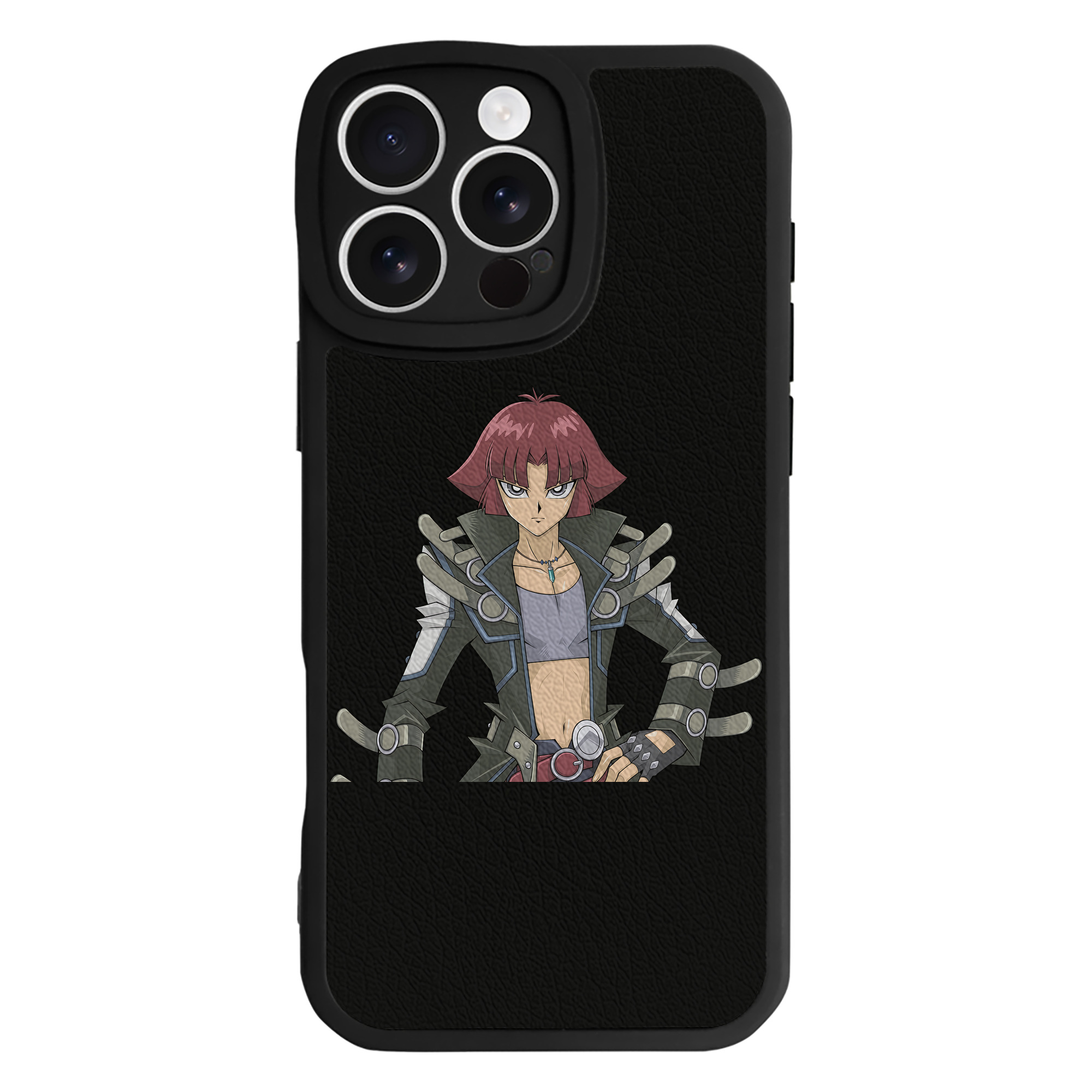 （画像用） 遊☆戯☆王 Yu-Gi-Oh! 【iPhone 16シリーズ対応】シリコンスマホケース（レザー調） 材質：シリコン